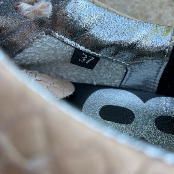 p448 john pink python snakeskin print sneakers - Picture 14 of 16